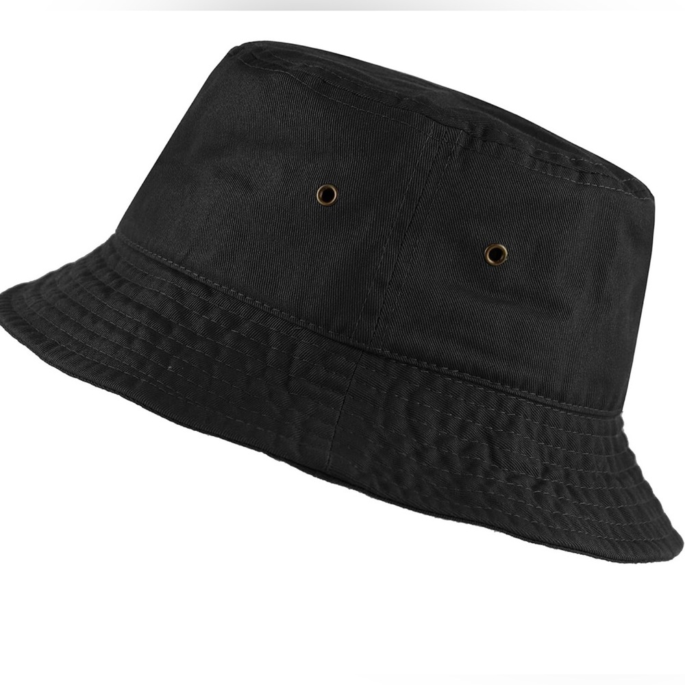 Newhattan brand Black Bucket Hat. Size L / XL
Brand New never worn. 100% cotton